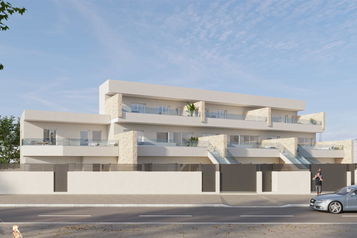 Appartement met priv&eacute; zwembad in Pilar de la Horadada