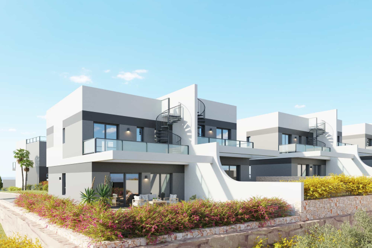 Geschakeld huis met prachtig open zicht in Finestrat
