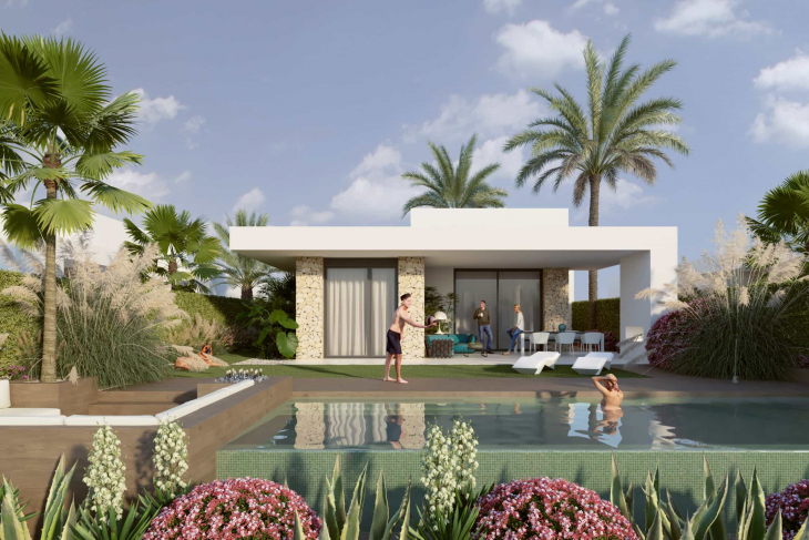 Luxury villa first line of La Finca Golfresort