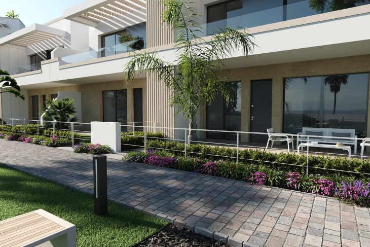 Modern apartments on luxury resort santa Rosalia