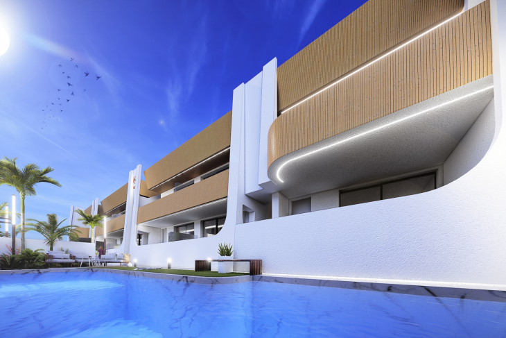 Modern apartments only 350m from the beach