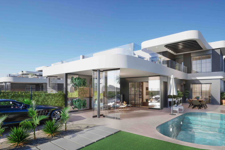 Moderne villa op wandelafstand van Mar Menor