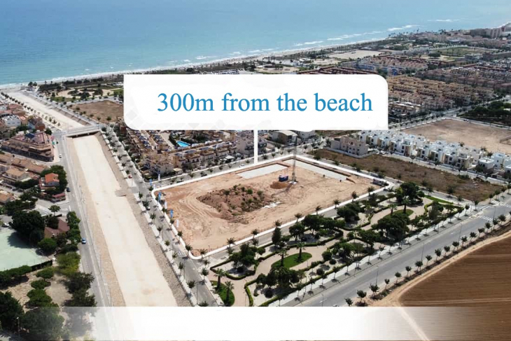 Townhouse for sale at 300 m from the beach torre de la horadada