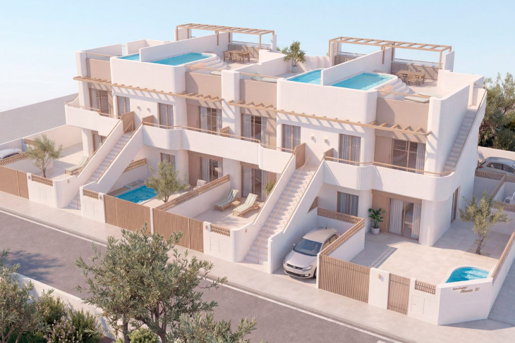 Apartment with private pool in Pilar 