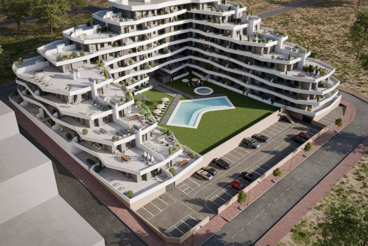 Appartements nouvelle construction en 2 ou 3 CH &agrave; San Miguel de Salinas