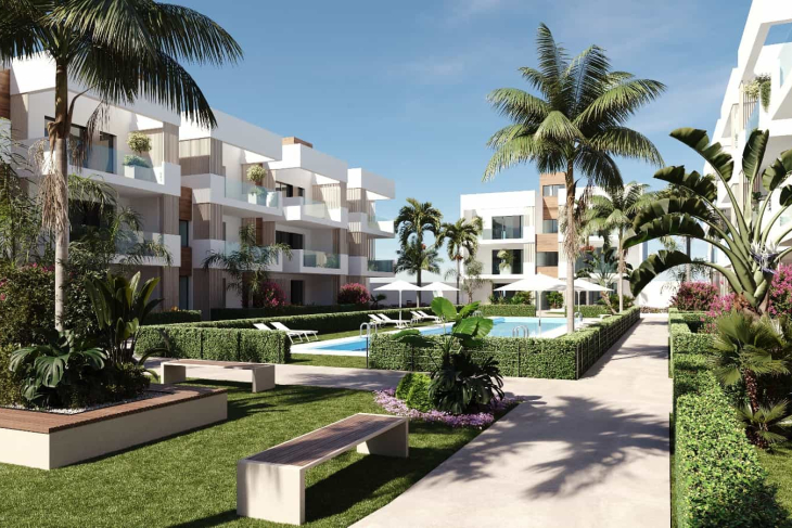 Beautiful project with 2 and 3 bedroom apartments in san Pedro del Pinatar