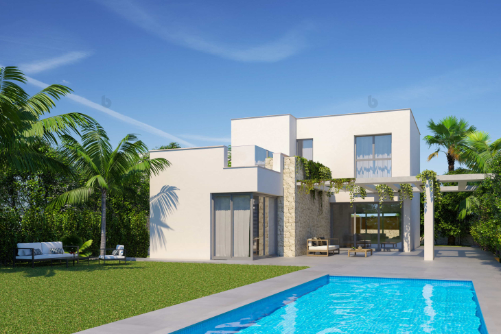 Eerstelijn golf villa in Pilar de la Horadada
