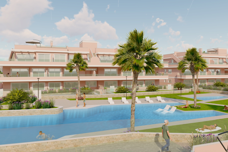 Luxe 3 slpk appartementen in Pilar de la Horadada