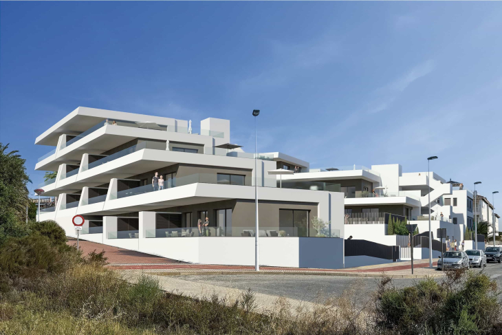 Modern apartment walking distance to the beach in El Pinet