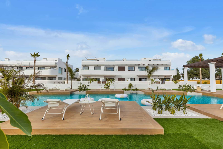 Modern project at the Mar Menor