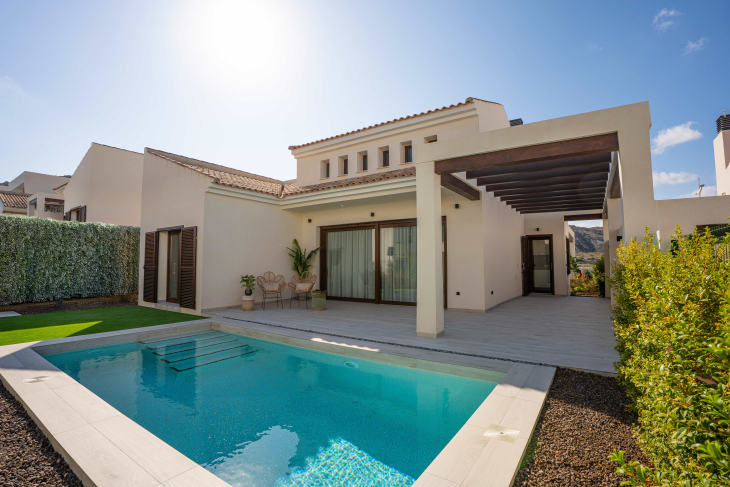 Modern spanish style villa for sale on La Finca golf