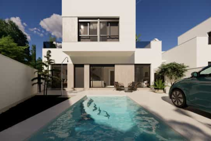 Moderne villa met zwembad aan topprijs in San Fulgencio