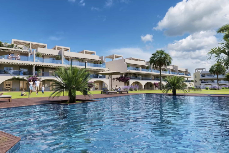 New built apartments in vera Playa Almeria