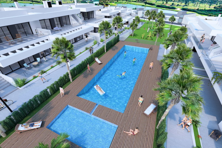 Newbuilt apartments at La Finca Golf