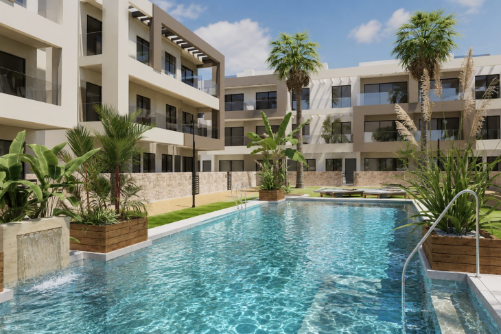 Nieuwbouw appartementen in Pilar de la horadada te koop costa blanca