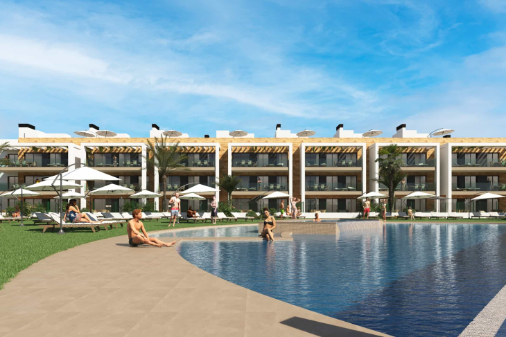 Prachtige appartementen eerste lijn Serena Golf