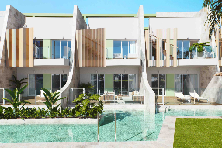 Unique project with amazing swimming pools in Pilar de la Horadada