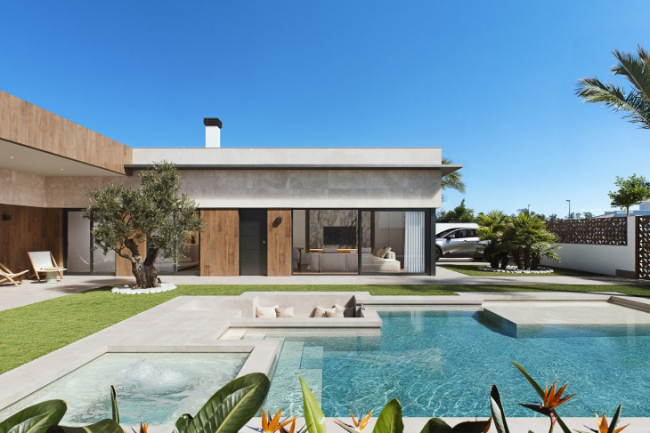Villa op ruim perceel in Sucina te koop